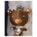 Swarovski Bear Key Chain/Purse Charm