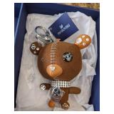 Swarovski Bear Key Chain/Purse Charm