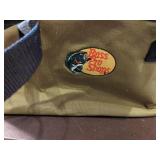 Plastic Fishing Lure Storage Containers in Canvas Bag