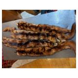 Mink Fur Cape with front closure