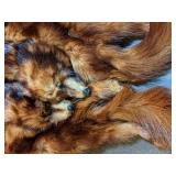 Mink Fur Cape with front closure