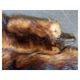 Mink Fur Cape with front closure