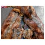 Mink Fur Cape with front closure