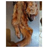 Mink Fur Cape with front closure