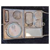 Vintage Compact Silver Dance Purse RARE Beautiful