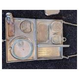 Vintage Compact Silver Dance Purse RARE Beautiful