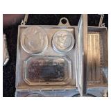 Vintage Compact Silver Dance Purse RARE Beautiful