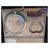 Vintage Compact Silver Dance Purse RARE Beautiful