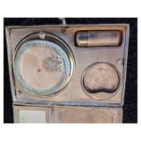Vintage Compact Silver Dance Purse RARE Beautiful