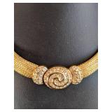 Necklaces by Givenchy on left and Christian Dior on Right