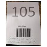 Necklaces by Givenchy on left and Christian Dior on Right