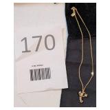 Coach Lobster and Rhinestones Necklace