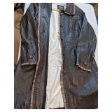 Vintage Alexander Julian Leather Jacket Coat Large