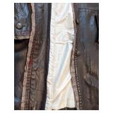 Vintage Alexander Julian Leather Jacket Coat Large