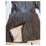 Vintage Alexander Julian Leather Jacket Coat Large