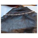 Vintage Alexander Julian Leather Jacket Coat Large