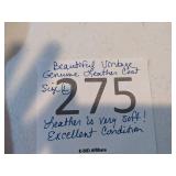 Vintage Alexander Julian Leather Jacket Coat Large