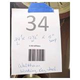 Vintage Waltham Wall Clock - Wind-up