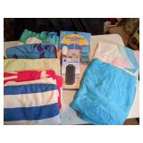 Lets Go to the Beach - Towels, Waterproof Speaker, Beach Umbrella Stand