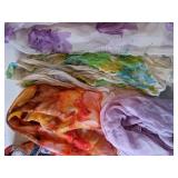 Vintage Scarves in a Variety of Colors