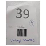 Vintage Scarves in a Variety of Colors