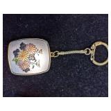 Vintage Wind-up Music Box Keychains by Sankyo - Both Work