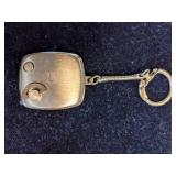 Vintage Wind-up Music Box Keychains by Sankyo - Both Work