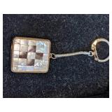 Vintage Wind-up Music Box Keychains by Sankyo - Both Work