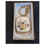 Vintage Wind-up Music Box Keychains by Sankyo - Both Work