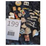 Vintage and Newer Brooches - Many Signed