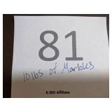 Jar of Marbles - 10 Pounds