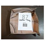 Leather Tray from Tribe Alive