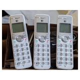 Landline Telephones AT&T Handset Cordless Answering System  Set of 3