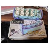 Style your Hair with Hot Rollers and or Link Curlers