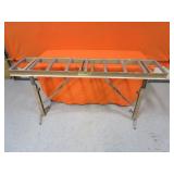 HTC Adjustable Height Roller Table 14"x66"