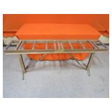 HTC Adjustable Height Roller Table 14"x66"