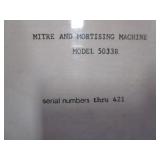 Midwest Automation 5033R Mitre & Mortising Machine
