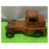 Antique Steel Fifth Wheel Truck 8" Long 