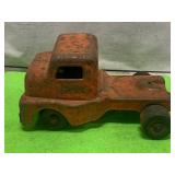 Antique Steel Fifth Wheel Truck 8" Long 
