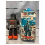 Antique Roto Robot From Japan 9" Tall 