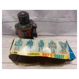 Antique Roto Robot From Japan 9" Tall 