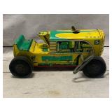 Vintage Marx 5 Litho Tractor 8 Long 