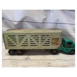 Vintage Structo Cattle Farms Truck & Trailer 