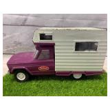 Tonka Pressed Steel Purple Jeep Camper 