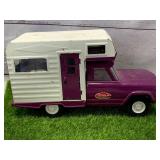 Tonka Pressed Steel Purple Jeep Camper 