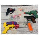 Lot of 7 Vintage Toy Guns