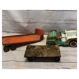 Vintage Tonka Jeep & 2 Trailers