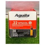 250 Rounds .22 Hollow Point Ammo Ammunition