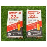 100 Rounds of .22 Hollow Point Ammo Ammunition