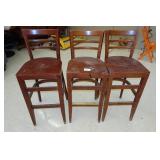 3 Bar Height Chairs